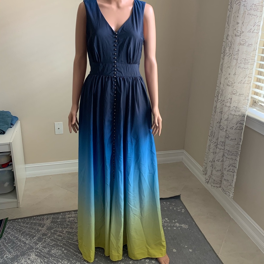 Eshakti maxi ombré dress